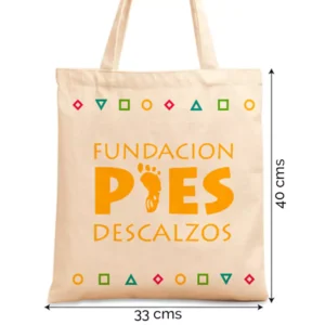 Bolsa lona 33(an)x 40(al)cms